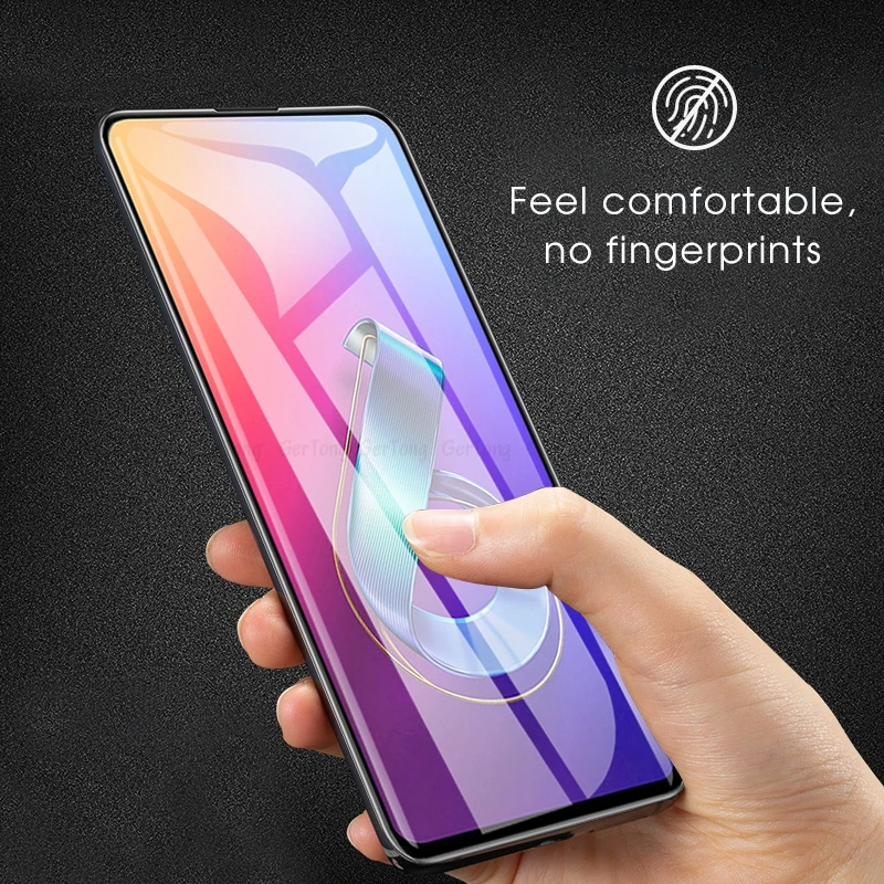 10D полное покрытие закаленное стекло для Asus Zenfone 6 ZS630KL Защита экрана Zenfon 2019