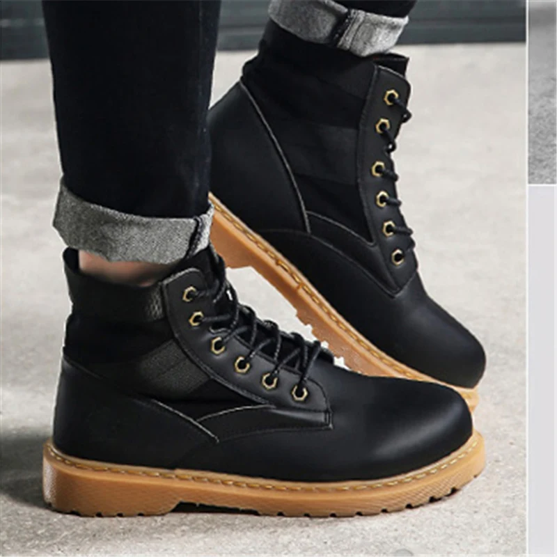 Мужские кроссовки на платформе из дышащей сетки с высоким берцем дизайнерская