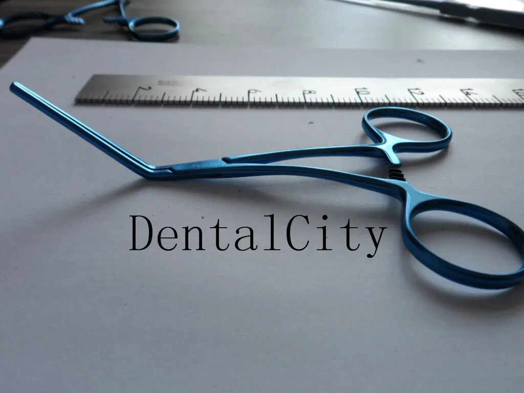 Титан зубчатый сосудистый зажим щипцы 12 5 см| |