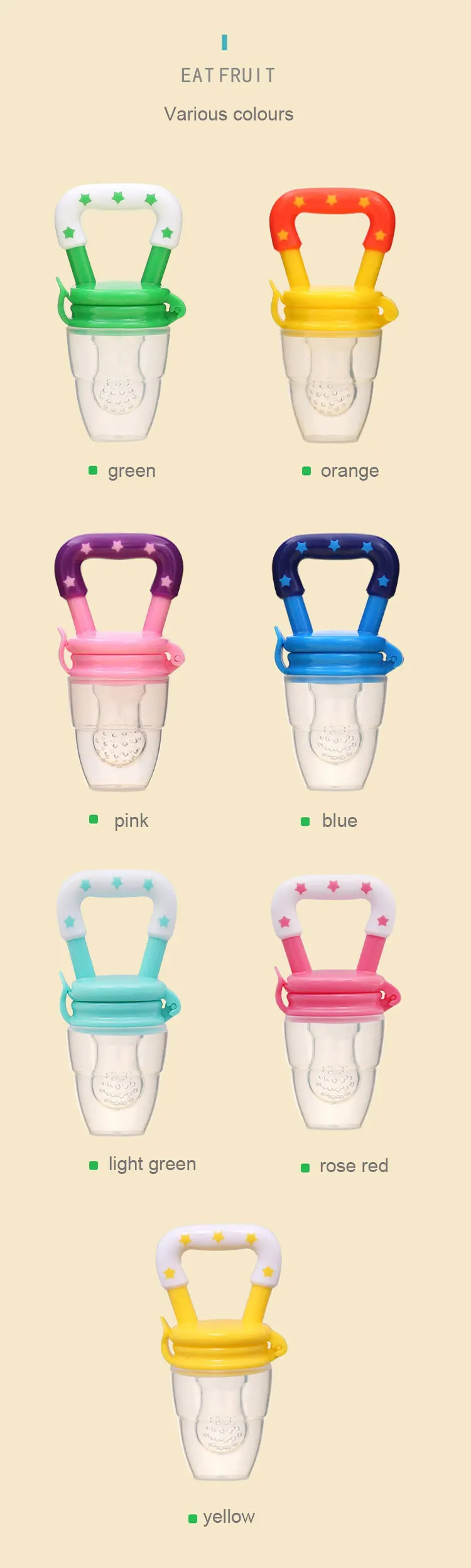 Infant Food Nipple Feeder Silicone Pacifier Fruits Mills Infant Learn Food Feeding Supplies Soother Nipples Pacifier Tool
