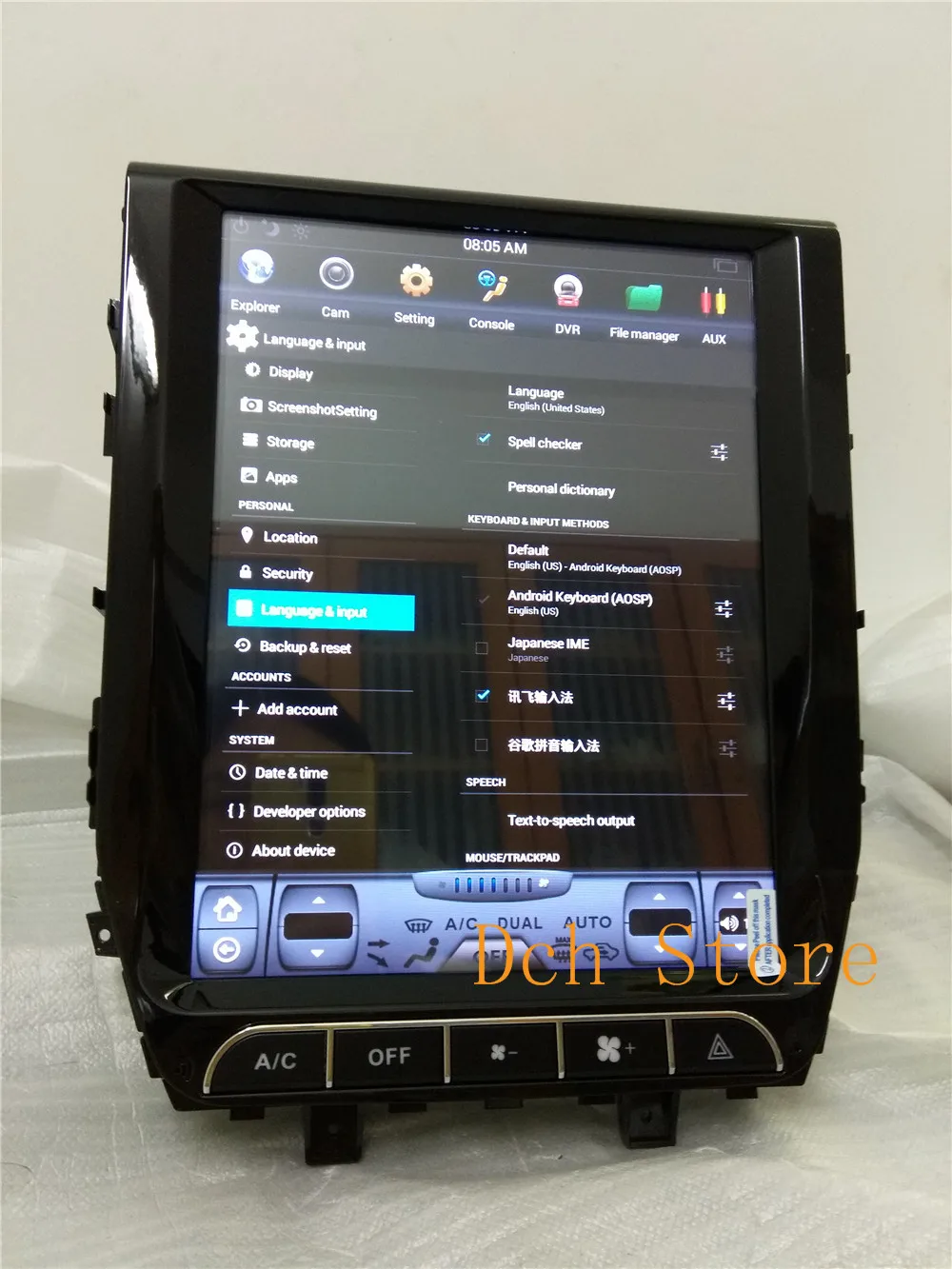 12,1 дюймов вертикальный tesla стиль Android 8,1 автомобильный DVD gps авто радио navi для Toyota LandCruiser land cruiser LC200