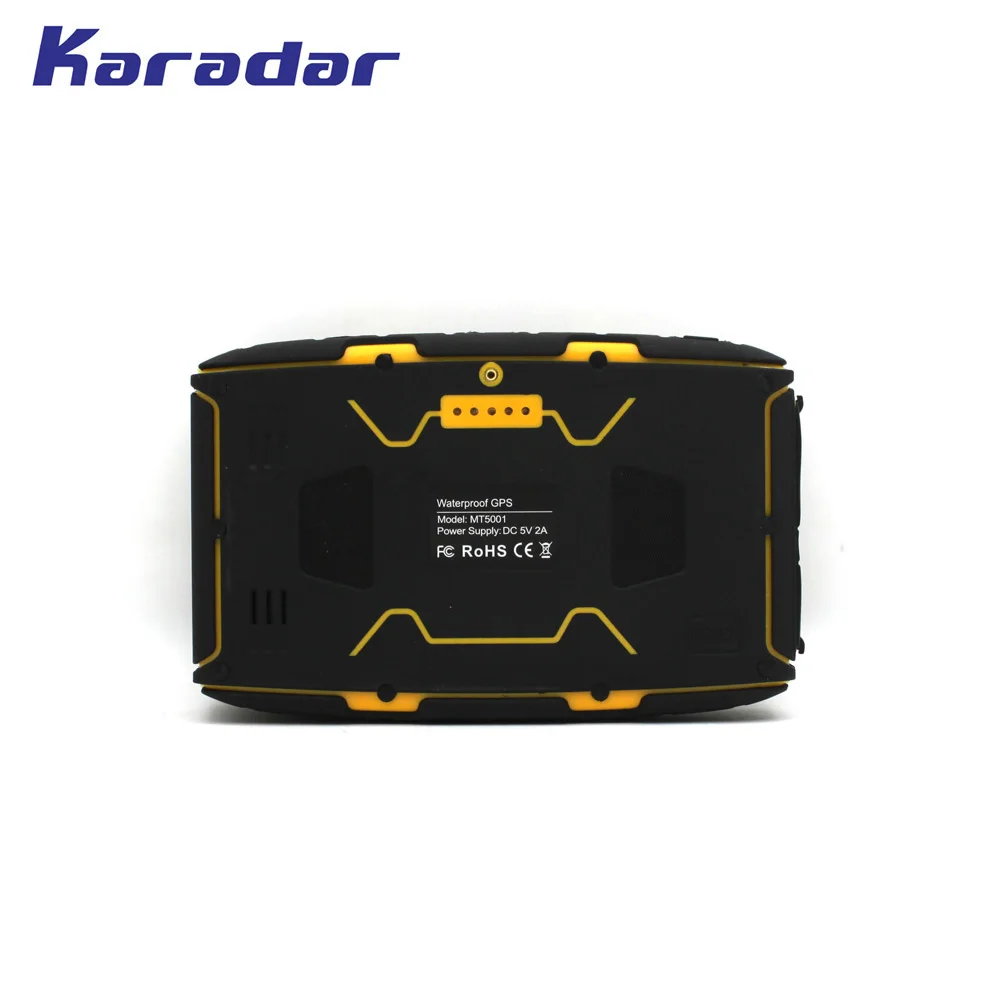 Karadar гнездо 5 дюймов ips Экран Мотоцикл gps навигации Android 4.4.2 с WI FI bluetooth FM