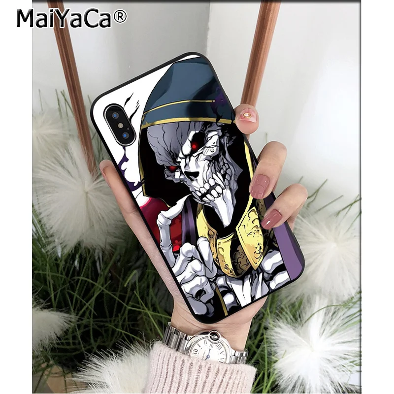 MaiYaCa персонаж аниме Overlord Albedo TPU Мягкий силиконовый чехол для телефона чехол для iPhone 6S 6plus 7plus 8 8Plus X Xs MAX 5 5S XR