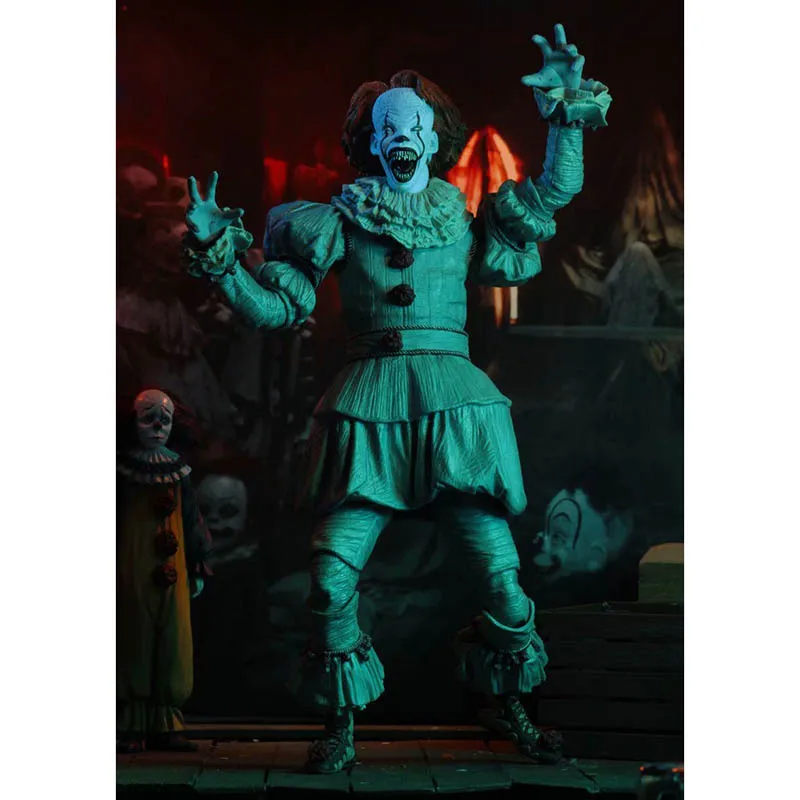 Экшн фигурка IT Ultimate Well House Pennywise Version масштаб 1/8 разрисованная из фильма 2017 ПВХ