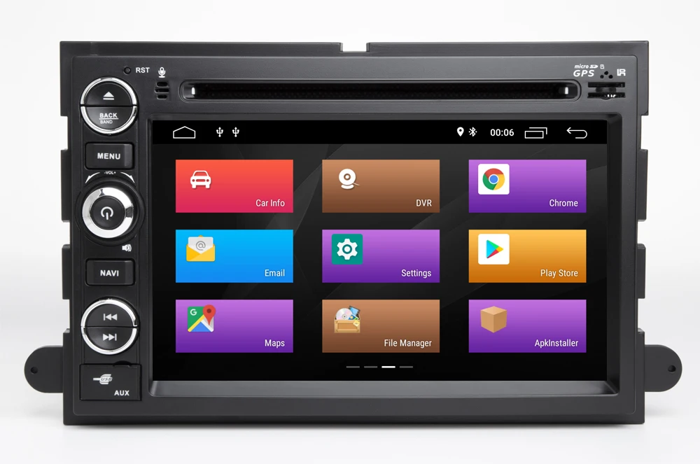 7'Android 9 0 четырехъядерный автомобильный DVD GPS плеер для Ford F150 Fusion Expedition Mustang Explorer