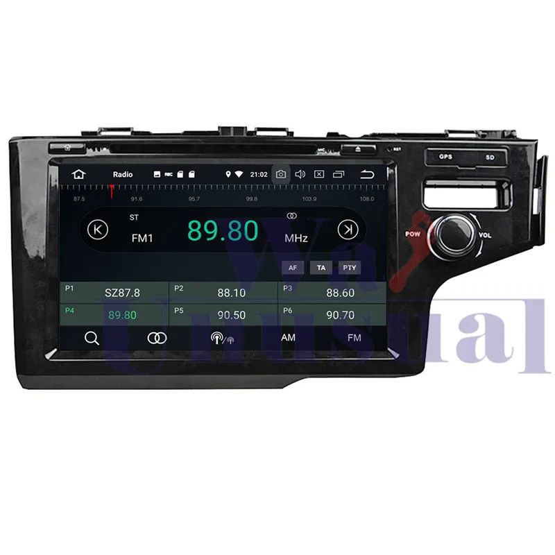 Wanuary Android 9 0 Автомобильный GPS навигатор для Honda FIT/JAZZ 2014 RHD DVD плеер Мультимедиа Радио