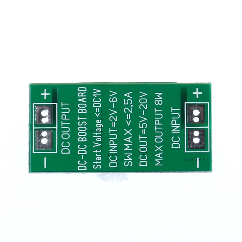 DC 8 Вт 5В до 12В повышающий преобразователь модуль питания USB вход повышающая плата