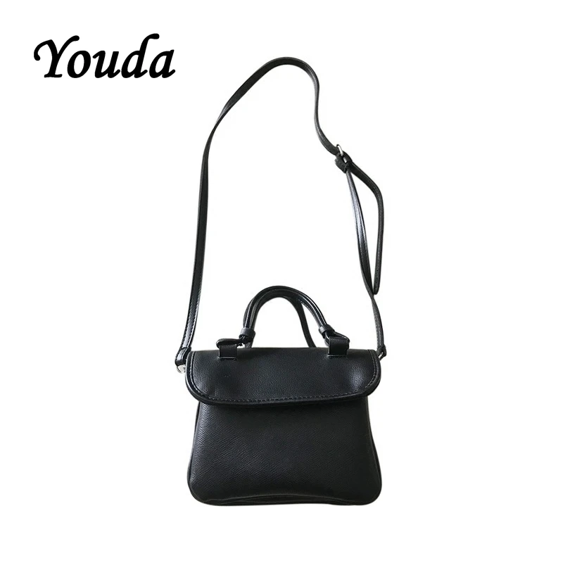 Женская сумка через плечо Youda однотонная мессенджер из искусственной кожи в