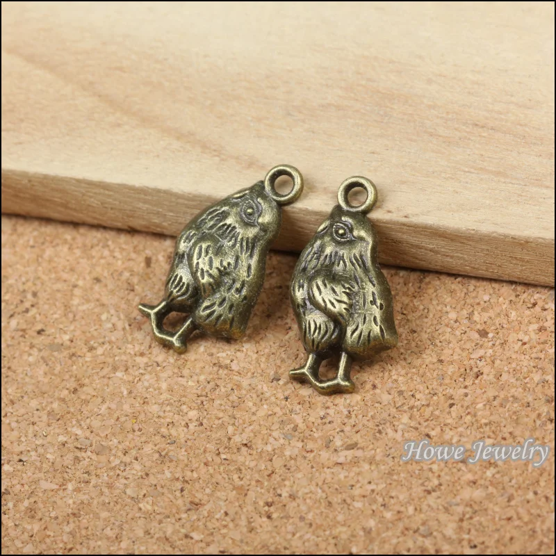 120 шт. винтажные очаровательные антикварные бронзовые подходят для модных