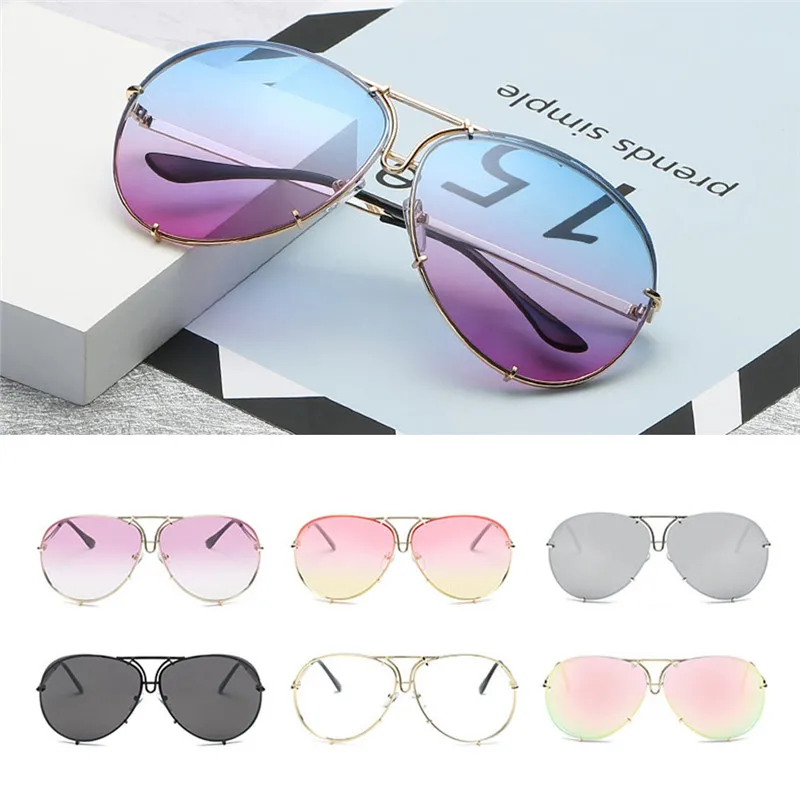 Негабаритные Уникальные упаковочные бумажные Солнцезащитные очки женские s