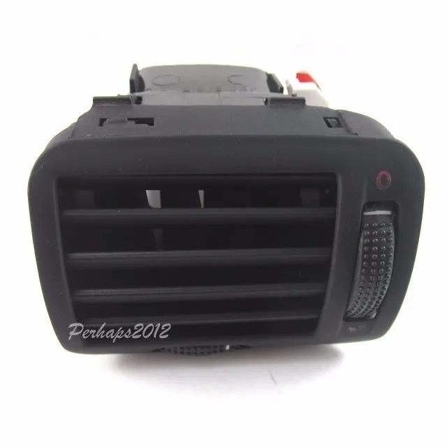 Черный Передний левый приборной панели вентиляционное отверстие выход Dash AC