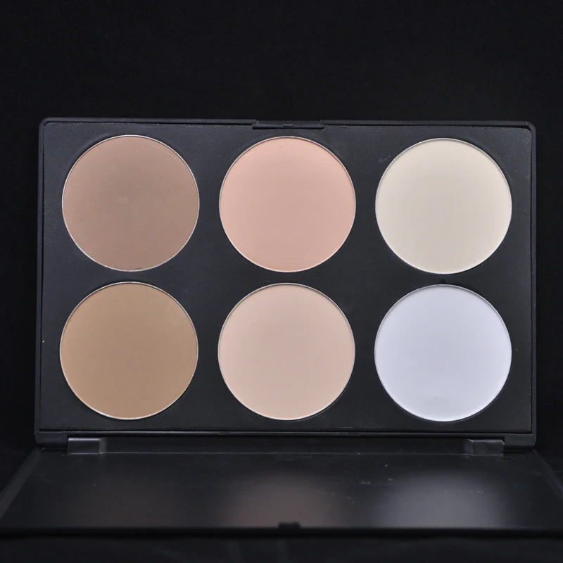 MSQ Basic 6 Colors Concealer Foundation Makeup Palette Facial Powder Cosmetic Tools For Beauty |