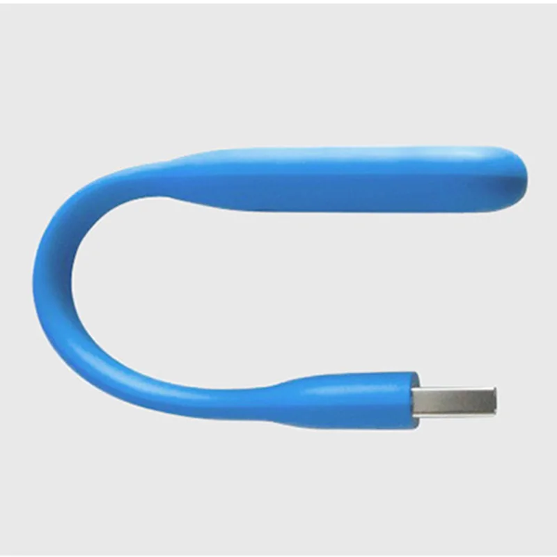 Гибкий светодиодный ночник миниатюрная Настольная лампа с USB разъемом ручной