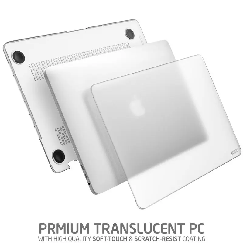 Для MacBook Pro 15 чехол с сенсорной панелью/Touch ID() A1990/A1707 i-Blason тонкий морозный жесткий чехол+ ТПУ бампер