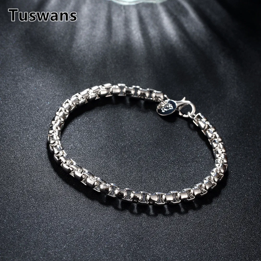 Женский и мужской браслет с цепочкой из попкорна милый стиль винтажные