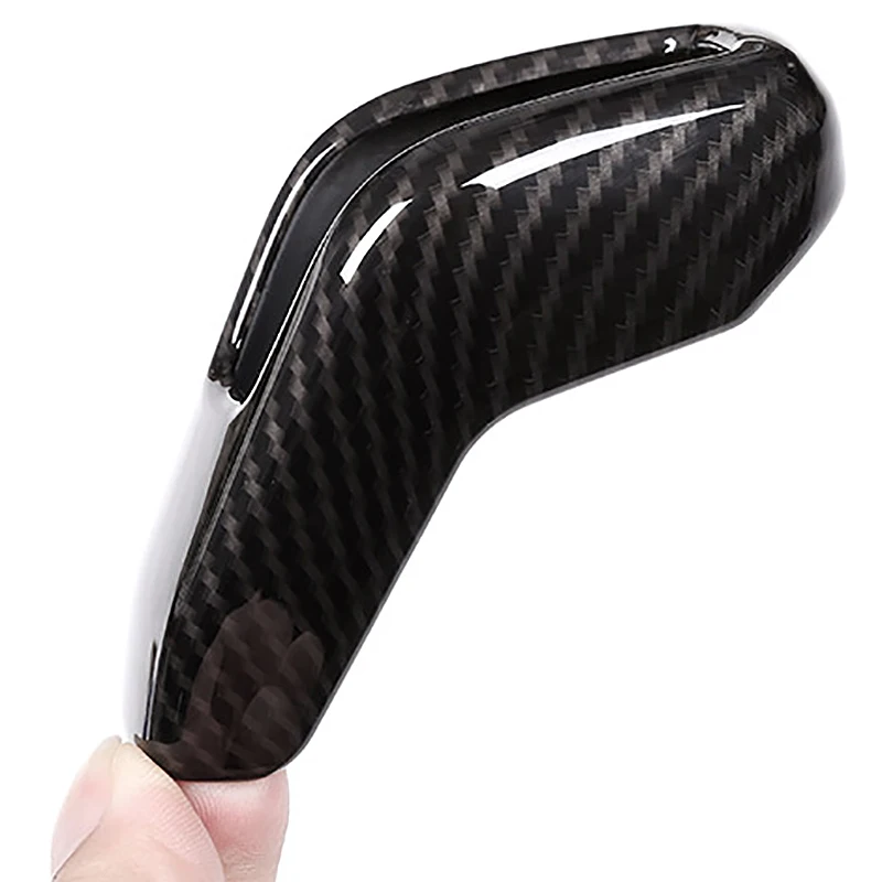 Carbon Fiber Style For Land Rover Range Sport 2018 Abs Plastic Gear Shift Head Cover Trim Car Accessory | Автомобили и мотоциклы