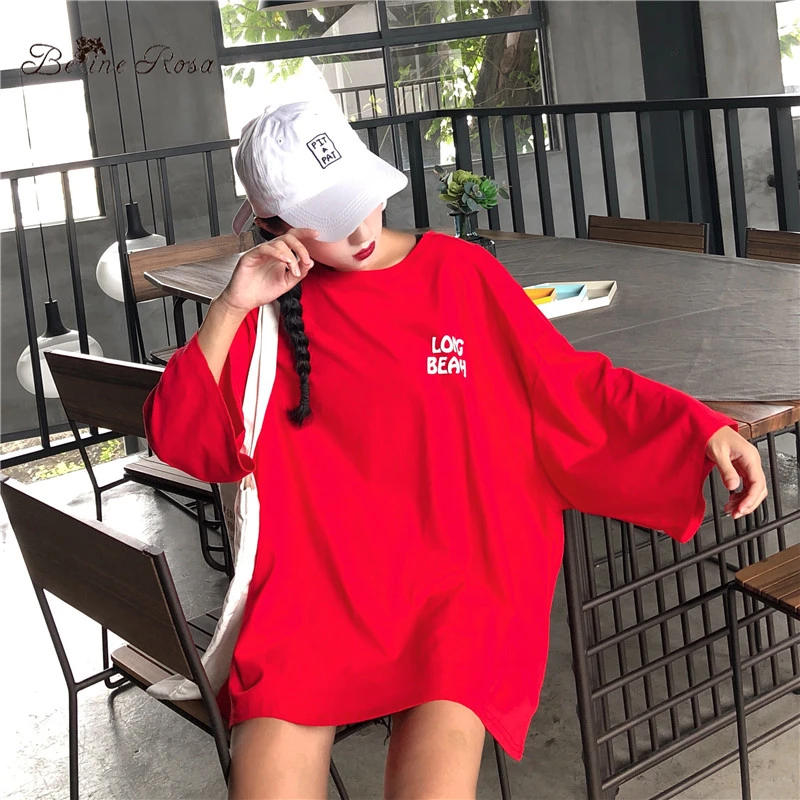 BelineRosa Holiday Casual Негабаритные Женские Топы Рубашки Супер Большие Размеры Женская