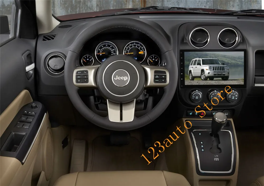 10 1 дюймовый Android 8 0 7 восемь ядер Автомобильный CD DVD GPS плеер навигация авто для JEEP