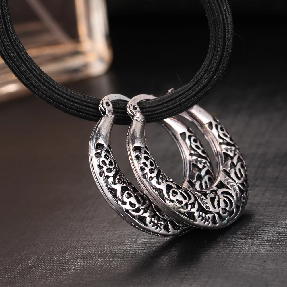 Женские винтажные серьги подвески If Me Серьги серебряного цвета с полыми