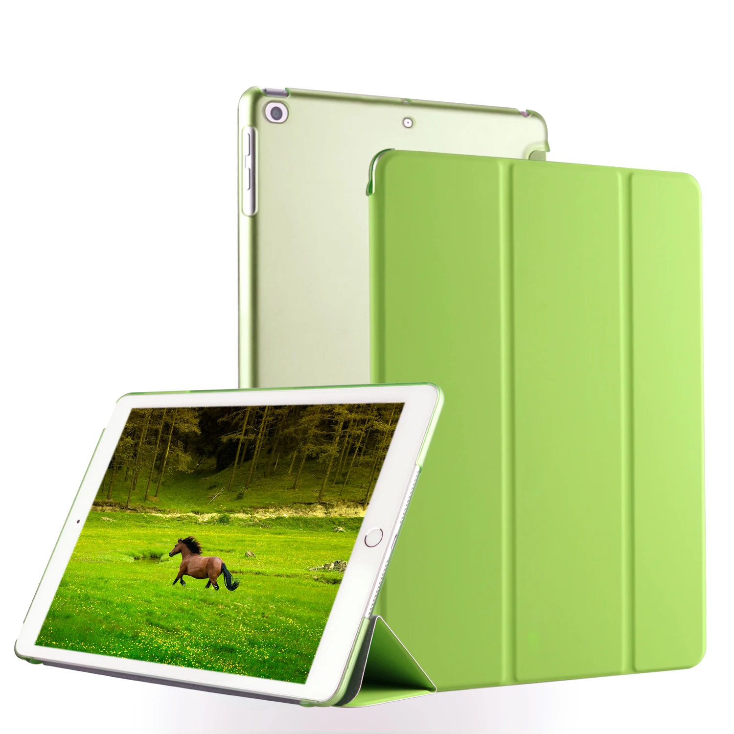 Горячая для Ipad Air Retina смарт-чехол, ультра тонкий дизайнер Tablet кожаный чехол для Apple iPad5 случае