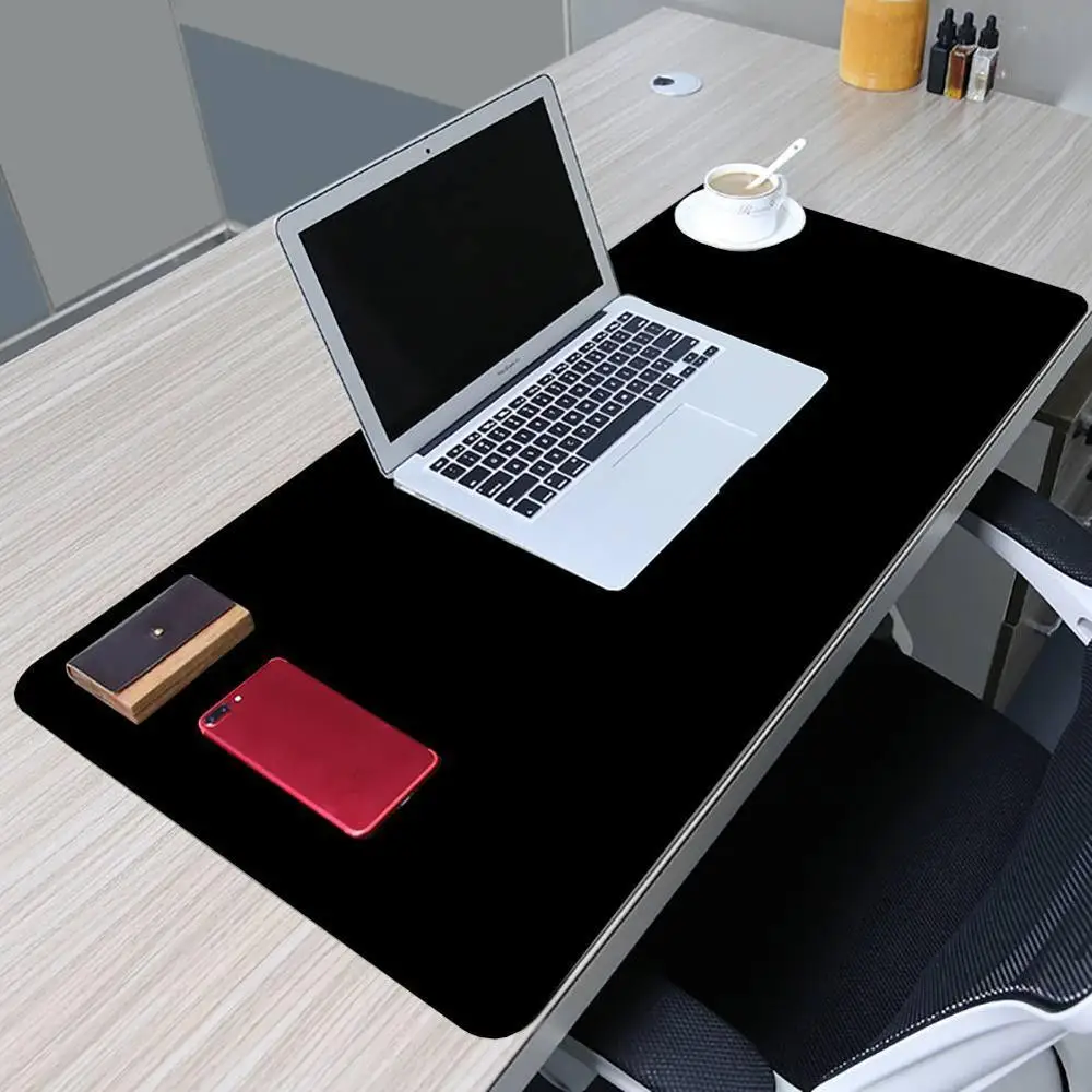 Игровой коврик для мышки большой однотонный геймерский мыши с бортиками по краю