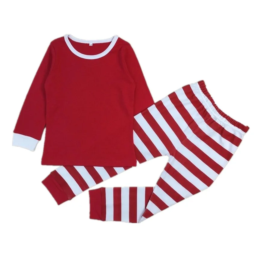 2 шт. Детские хлопковые пижамы в полоску | Мать и ребенок
