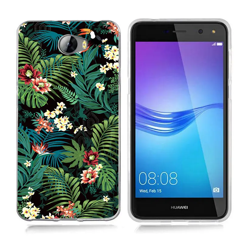 Для Huawei P9 Lite/P8 Lite/P10 Lite Y5 ii Y5ii чехол/5A LYO-L21/Y6 II чехол мягкий TPU для телефона задняя