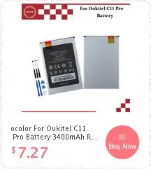 Ocolor для Oukitel C11 Pro Сенсорный экран сенсор Сенсорная панель сборка Замена для Oukitel C11 Pro Телефон с инструментами 5,45''