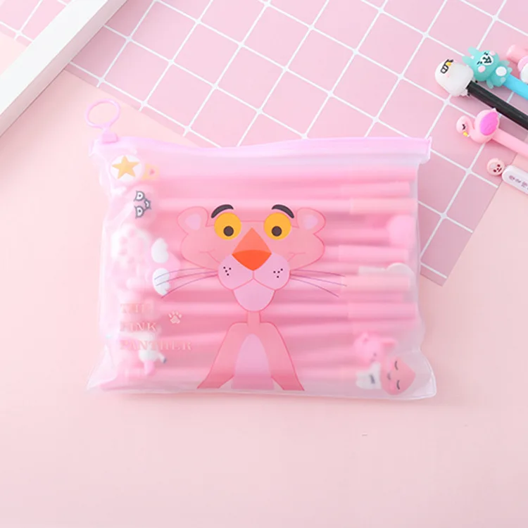 20 шт./компл. гелевая ручка Единорог lapices Фламинго caneta Kawaii boligrafo милый стационарные материал Эсколар canetas papelaria