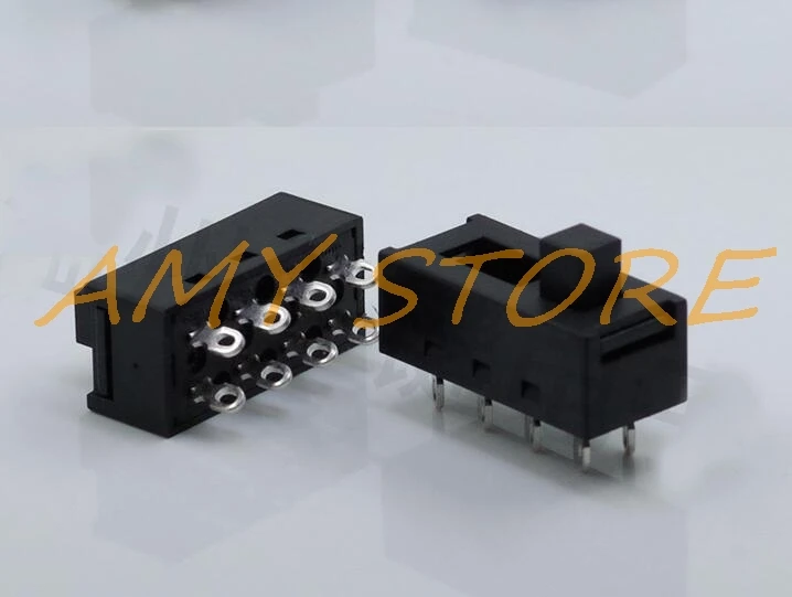 2 шт., 4A, SS-23N02 В переменного тока, XN-2-230, переключатель, погружной, 3-позиционный, 8-контактный, с отверстием, 2P3T, фен, воздуходувка, сварочный пистолет