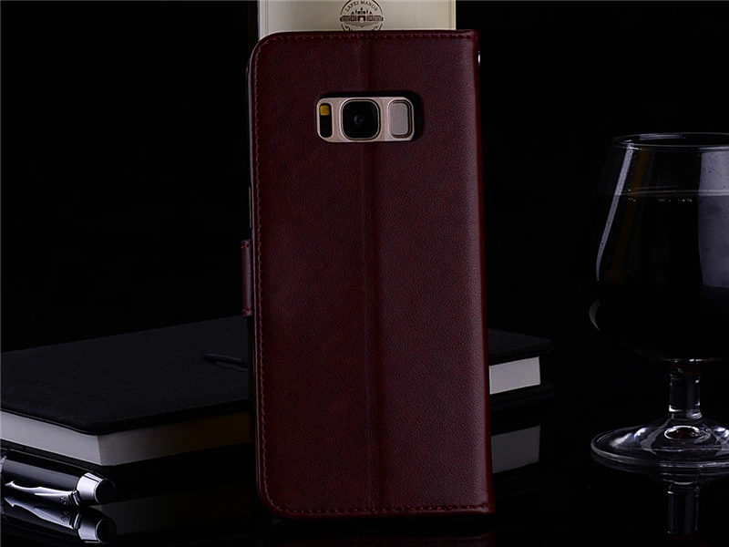 Кожаный чехол-книжка кошелек чехол для samsung Galaxy S6 S7 край S8 S9 J1 J3 J5 J7 A3 A5 J4 J6 J8 A6 A8 плюс A7 чехол для телефона