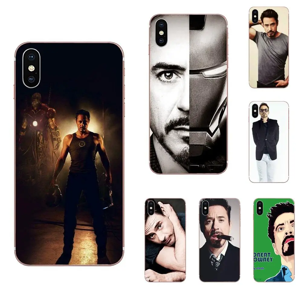 Железный человек Roman Downey Jr Tony Super для мужчин Galaxy Grand A3 A5 A7 A8 A9 A9S On5 On7 Plus Pro Star 2015 2016 2017