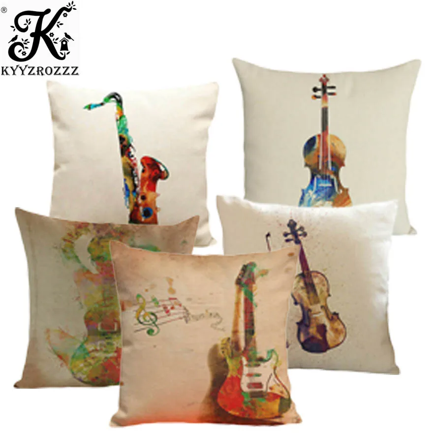 Наволочка для музыкальных инструментов музыкальная гитара бас барабан саксофон