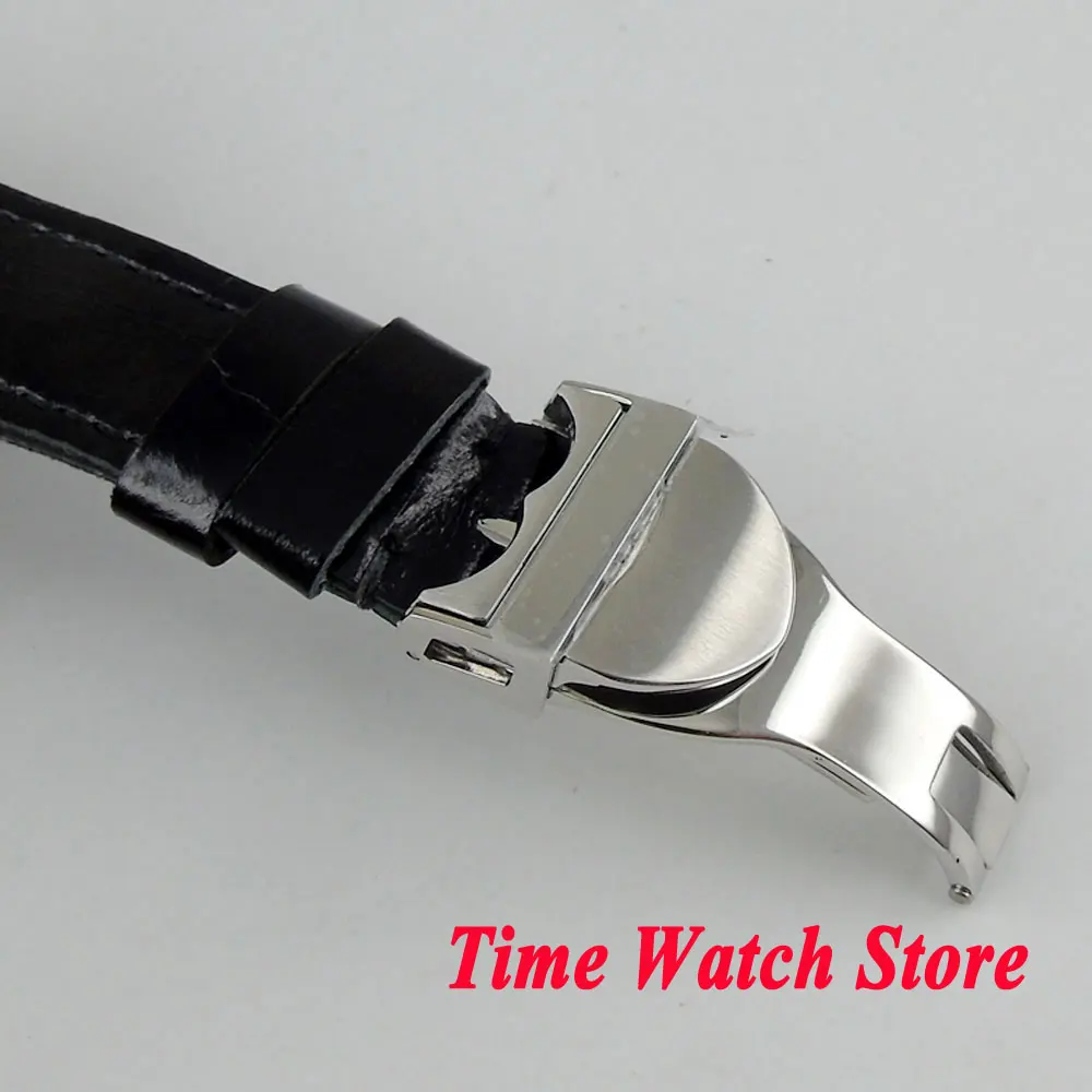 Мужские часы с автоподзаводом и сапфировым стеклом 41 мм|Мужские механические