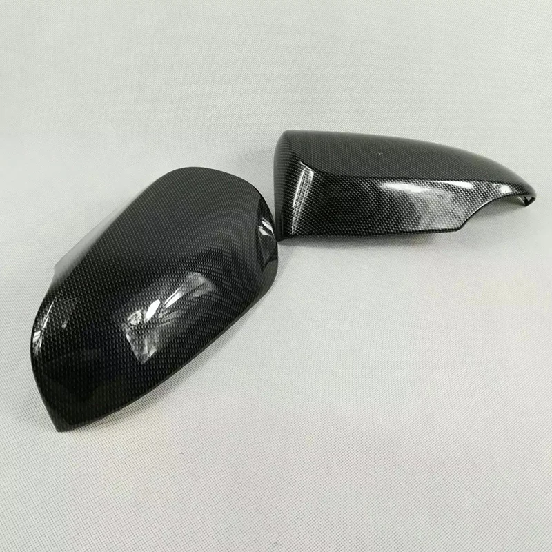 Для Toyota Yaris Vitz ABS углеродное волокно накладка на зеркало заднего вида автомобиля отделка украшение для рамки литье аксессуары 2 шт