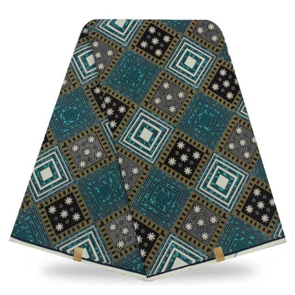 Последние африканские Java/Настоящее/воск принты ткань для дам клатч обувь и сумки