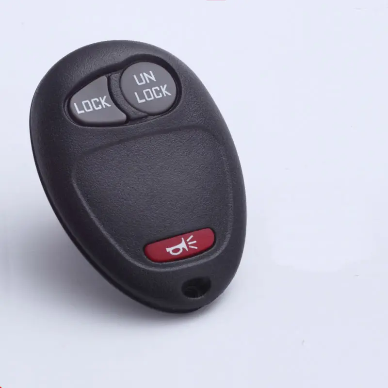 2PCS Universal Car Key Shell 2+1 Panic 3 Buttons FOB Remote Case Cover For Buick Hummer H3 2009 H3T Without Key Chip