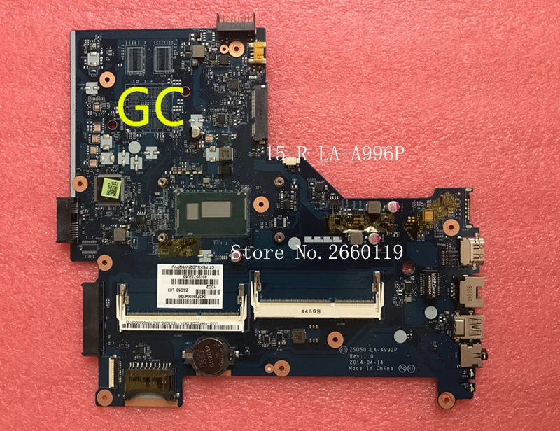 

Laptop motherboard for 15-R LA-A996P 779467-001 779467-501 I3-4030,Fully tested