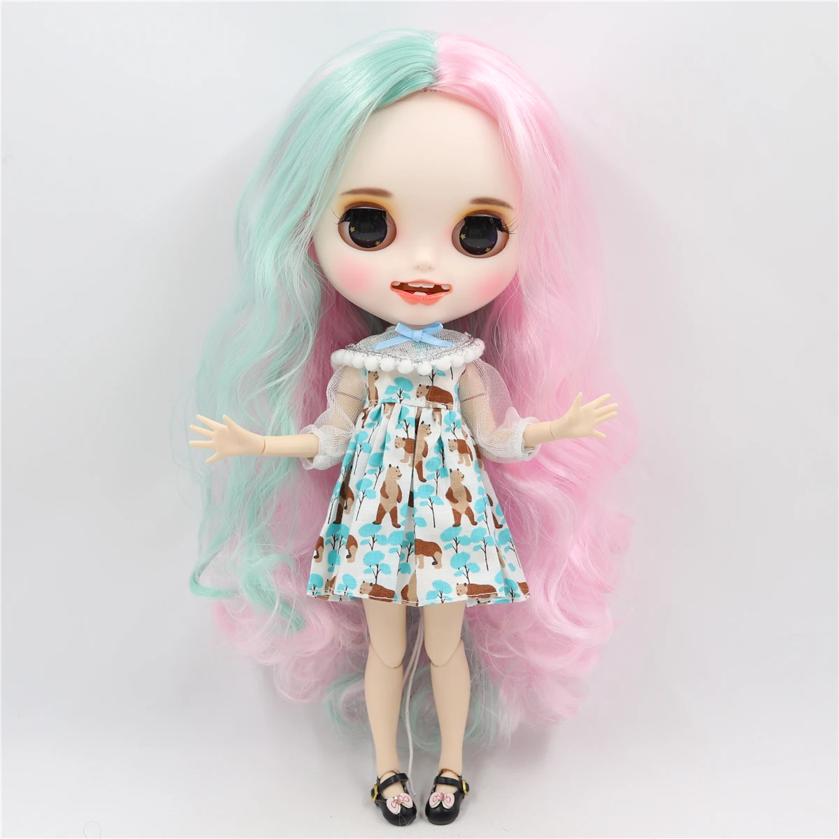 ICY factory шарнирная кукла blyth toy индивидуальные лицо с зубами белая кожа сустава тела пользовательские куклы 30 см