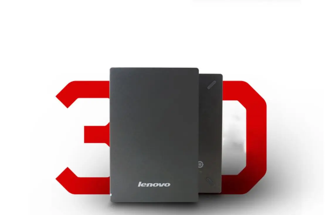 Оригинальный внешний жесткий диск Lenovo 1 ТБ HDD USB 3 0 устройства для хранения