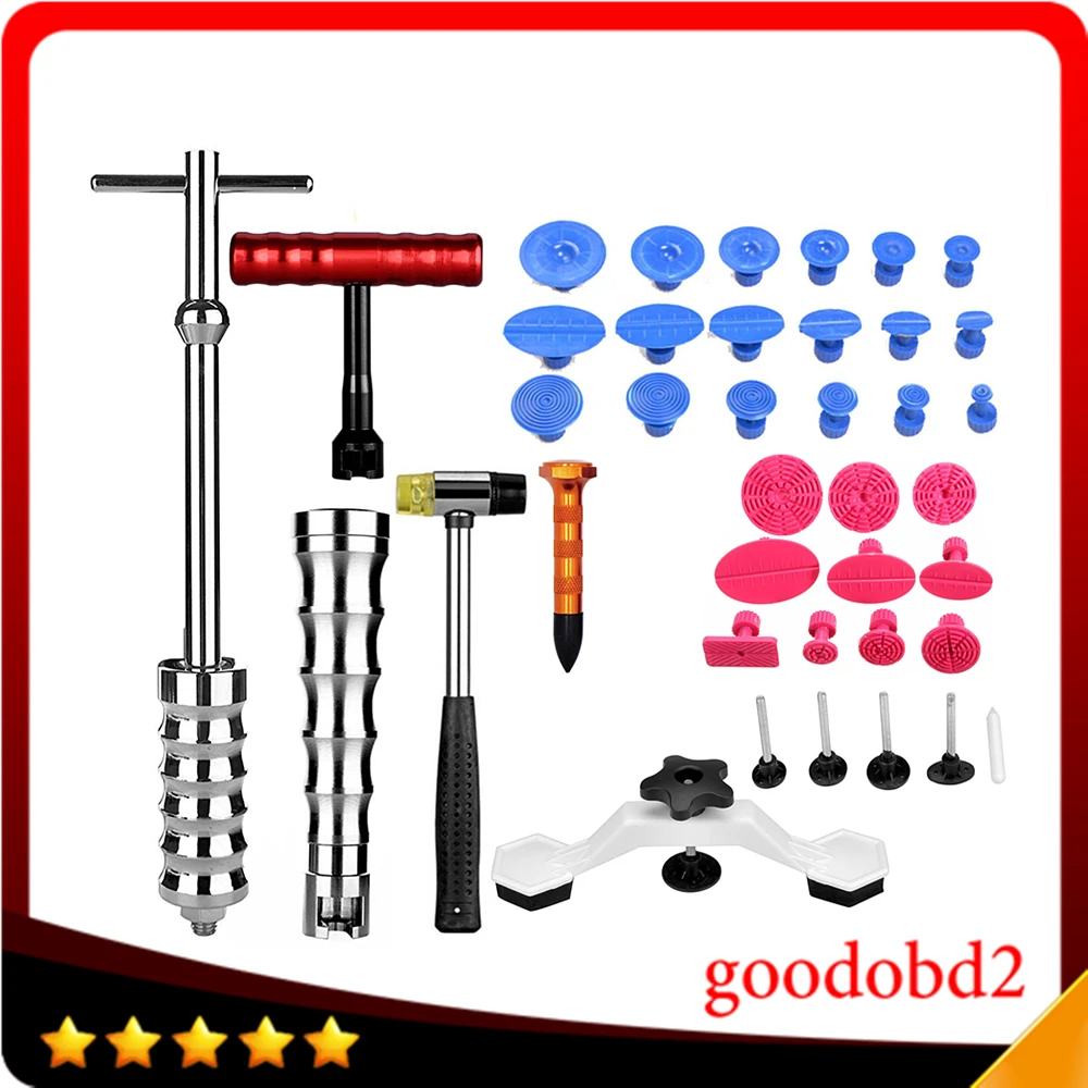 Dent Removal Ferramentas Paintless Dent Repair Tools Dent Puller Glue Tabs Hand Tool Kit for Car Paint Care