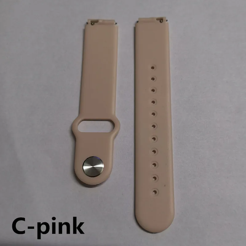 C pink B57 ремешок B57 Смарт-часы B57 смарт-браслет аутентичный ремешок - Цвет: C pink
