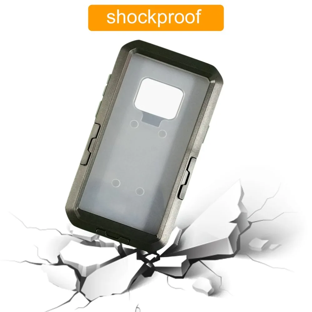 Ударопрочный держатель для телефона водонепроницаемый на руль мотоцикла