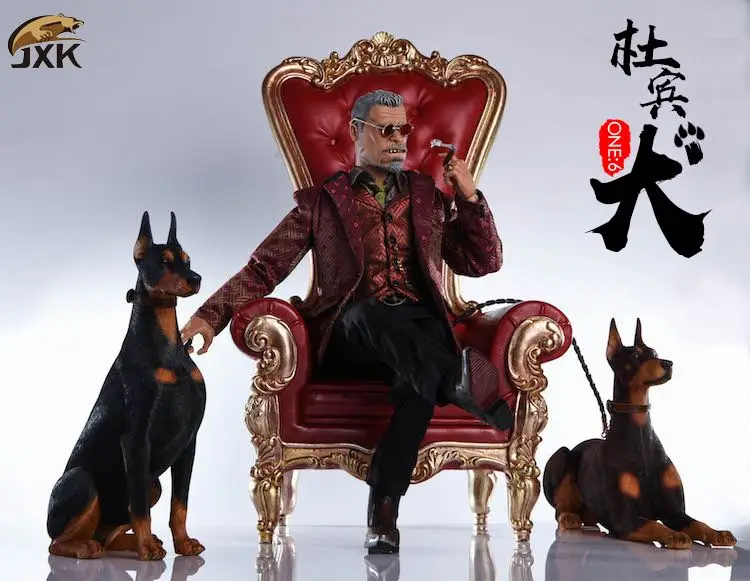 1/6 масштаб модель животного JxK004 Doberman Pinschers игрушки модельки животных подарок для 12 дюймов фигурка сцены Acces коллекция