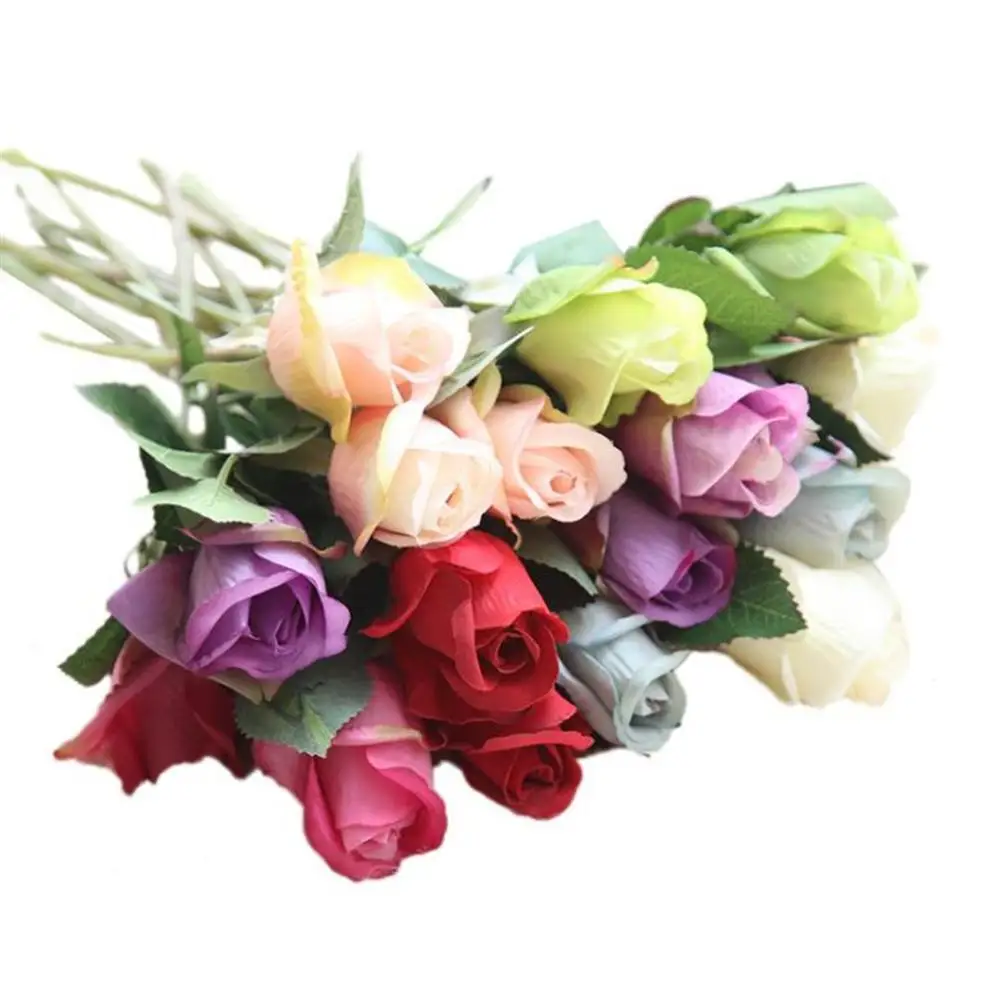 1 шт. Французский цветок розы искусственный шелк организовать стол Свадебные