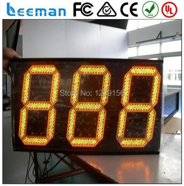 Leeman 3 цифр Многофункциональный Красный Таймер Цифровой LED Wall Обратного Отсчета
