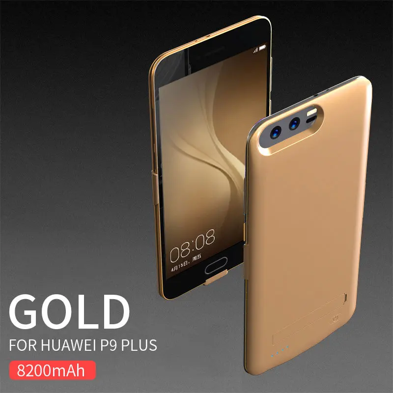 NENG 6800 мАч чехол для зарядного устройства для huawei P9 P10 power Bank чехол для зарядки телефона Тонкий чехол для зарядного устройства для huawei P9 P10 Plus