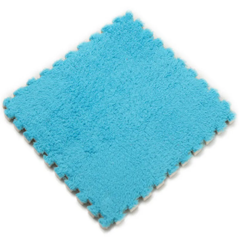 Blue 1pcs Mrosaa, 1 шт., для гостиной, спальни, для детей, мягкий ковер, волшебный, из кусков, с мозаичными головками, коврик для скалолазания, 30*30 см - Цвет: Blue 1pcs