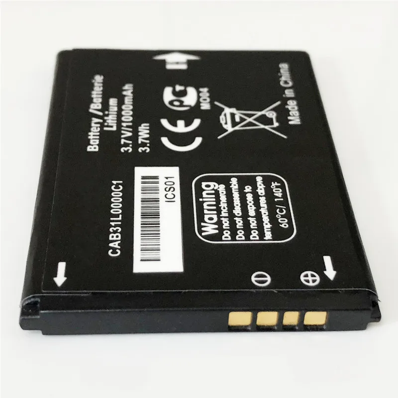 Аккумулятор 3 7 В 1000 мАч CAB31L0000C1 для Alcatel i808 / 890D 891 813 979 282 3041D TCL T66 A890 | Мобильные