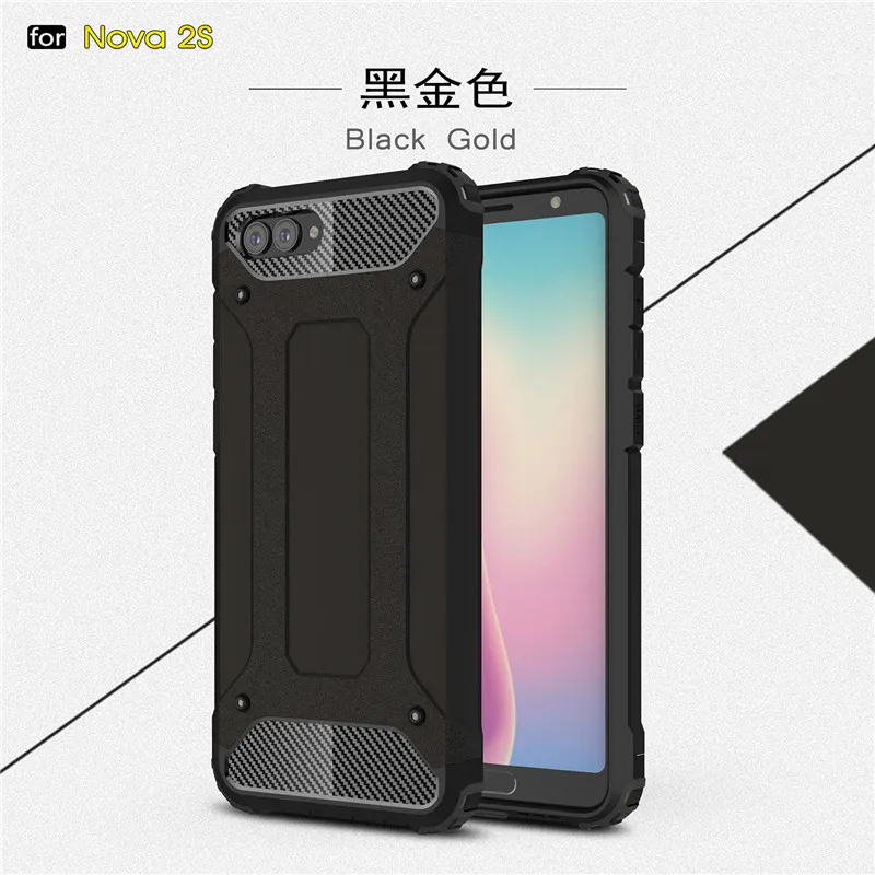 WolfRule For Cover Huawei Nova 2S Case Anti Knock Soft TPU &amp PC Armor Mobile Phone Shell 6'' | Мобильные телефоны и